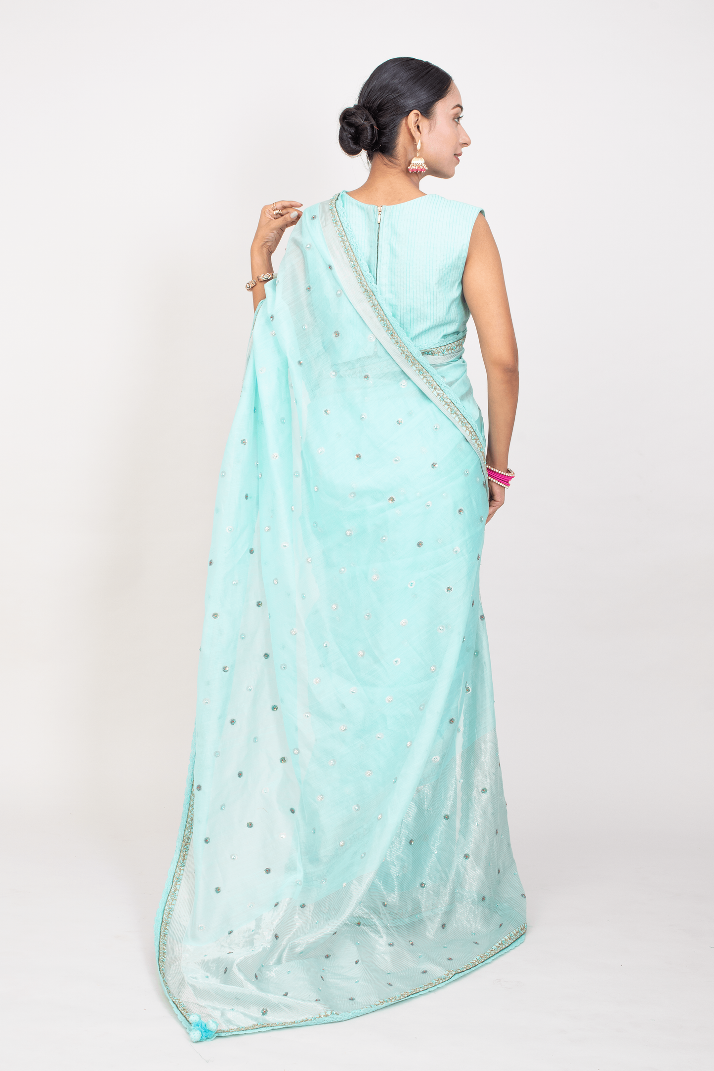 FS 114// Firoza silk cotton saree